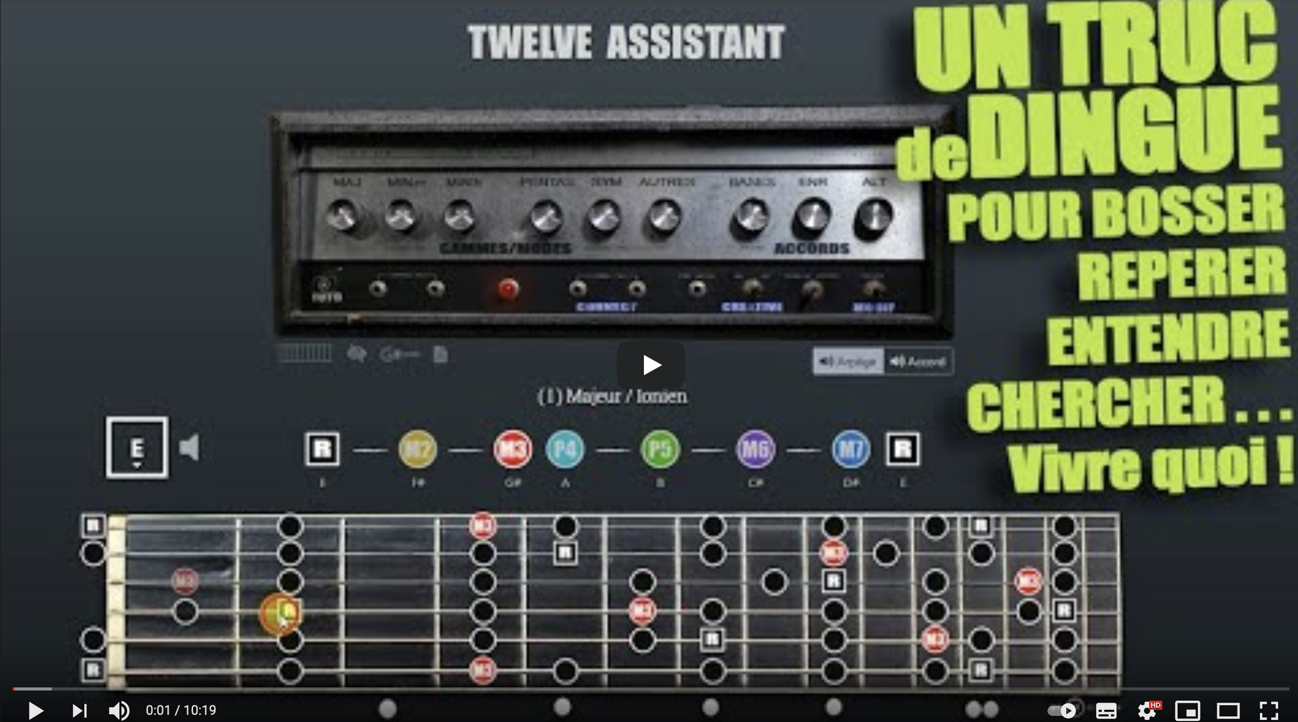 Twelve Assistant – L’ASSISTANT ULTIME DU GUITARISTE – Version Alpha