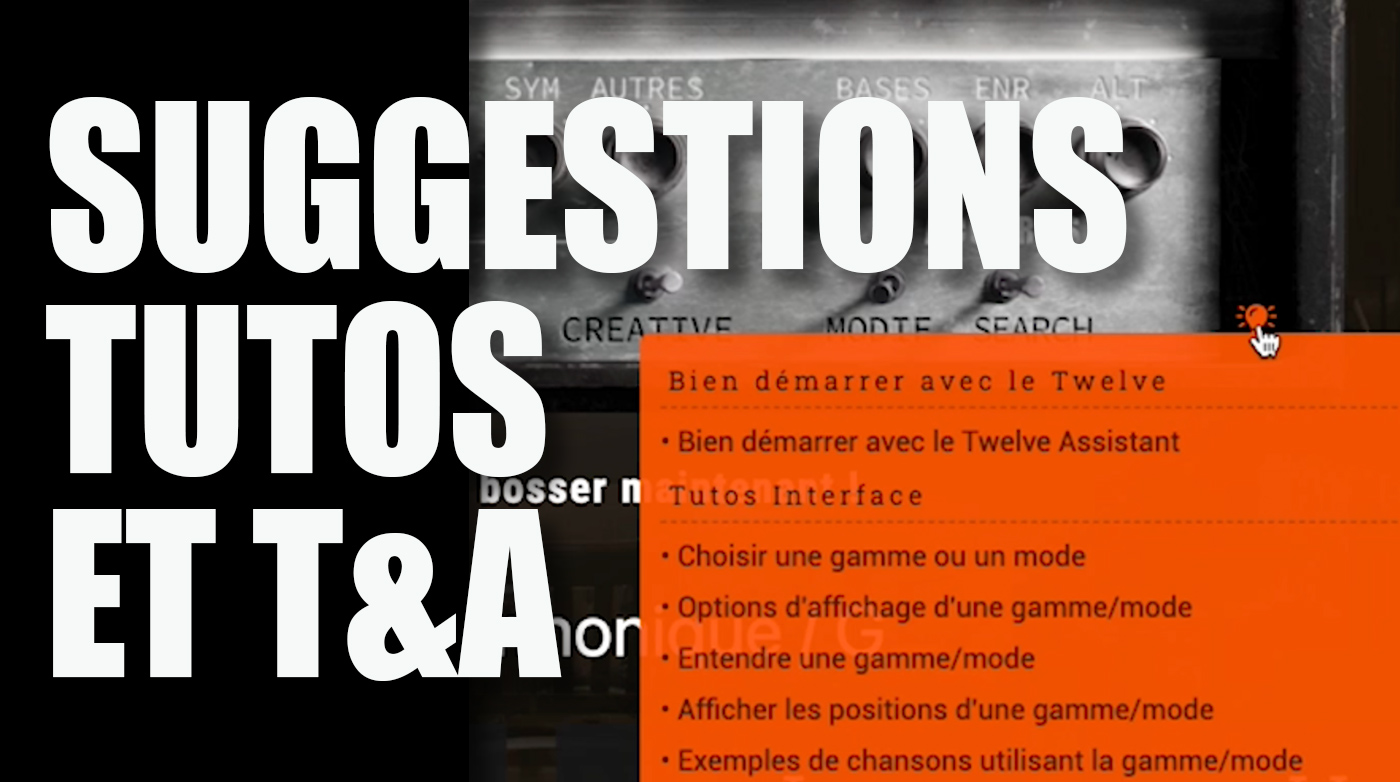 Suggestions de Tutos et Trucs et Astuces