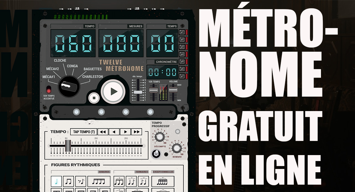 Twelve Métronome gratuit en ligne Twelve Assistant