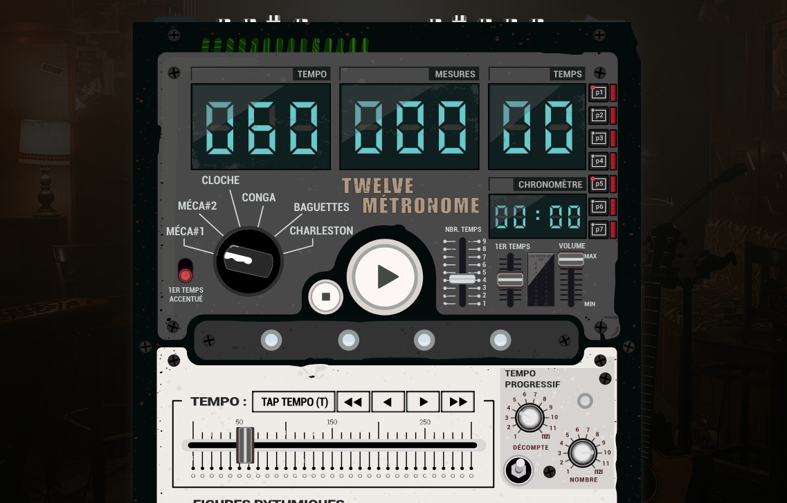 Lancement du Twelve-Métronome