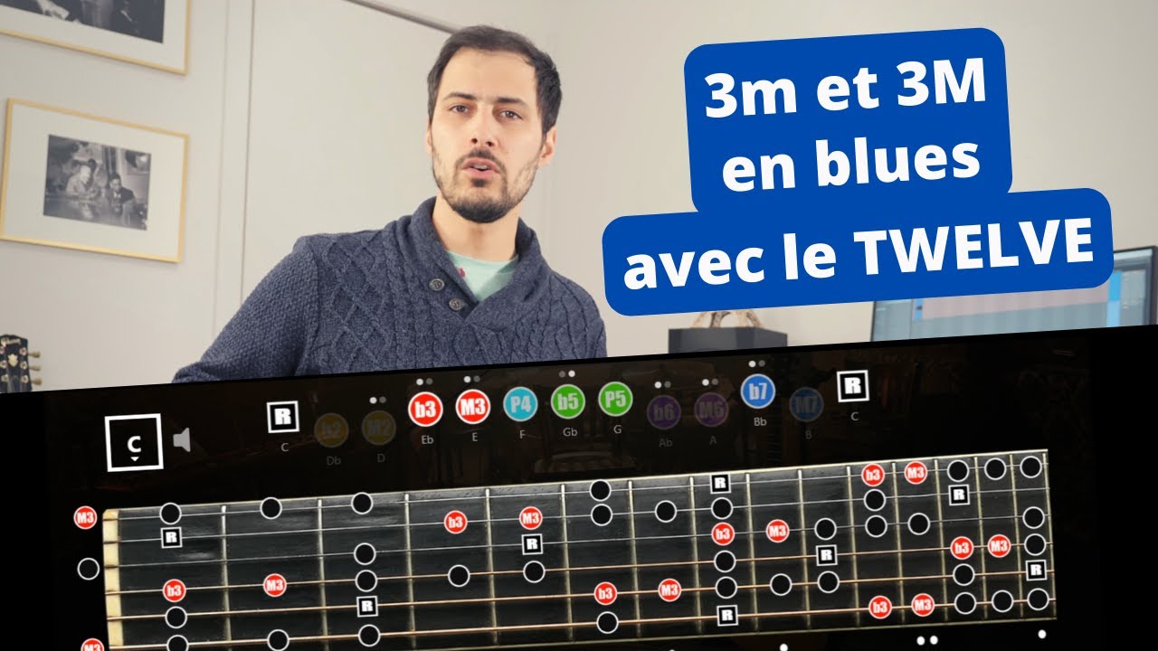 Blues : visualiser 3m et 3M avec le Twelve (et comment bien les faire sonner)