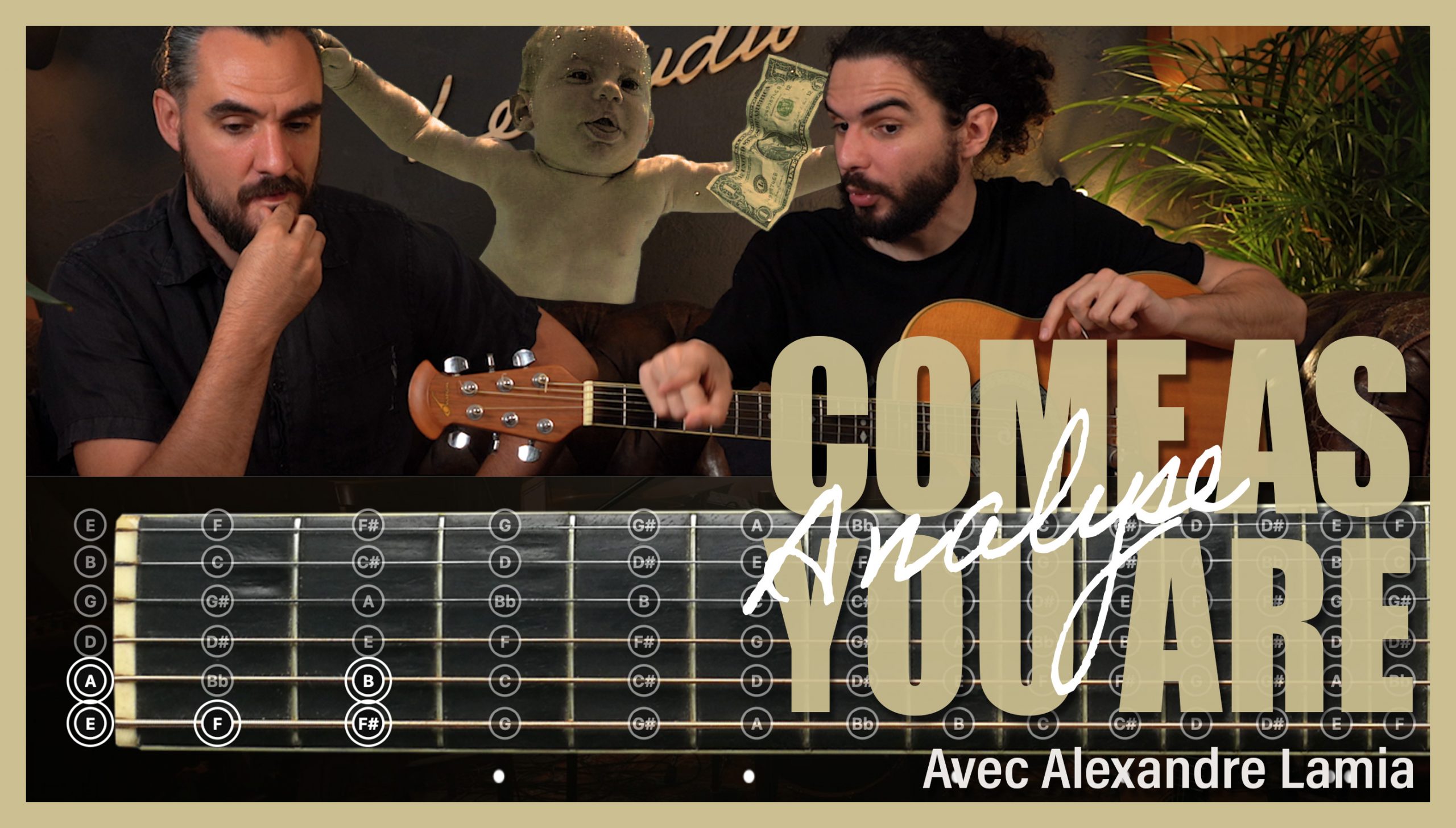 On Analyse le riff de Come as you are, Nirvana