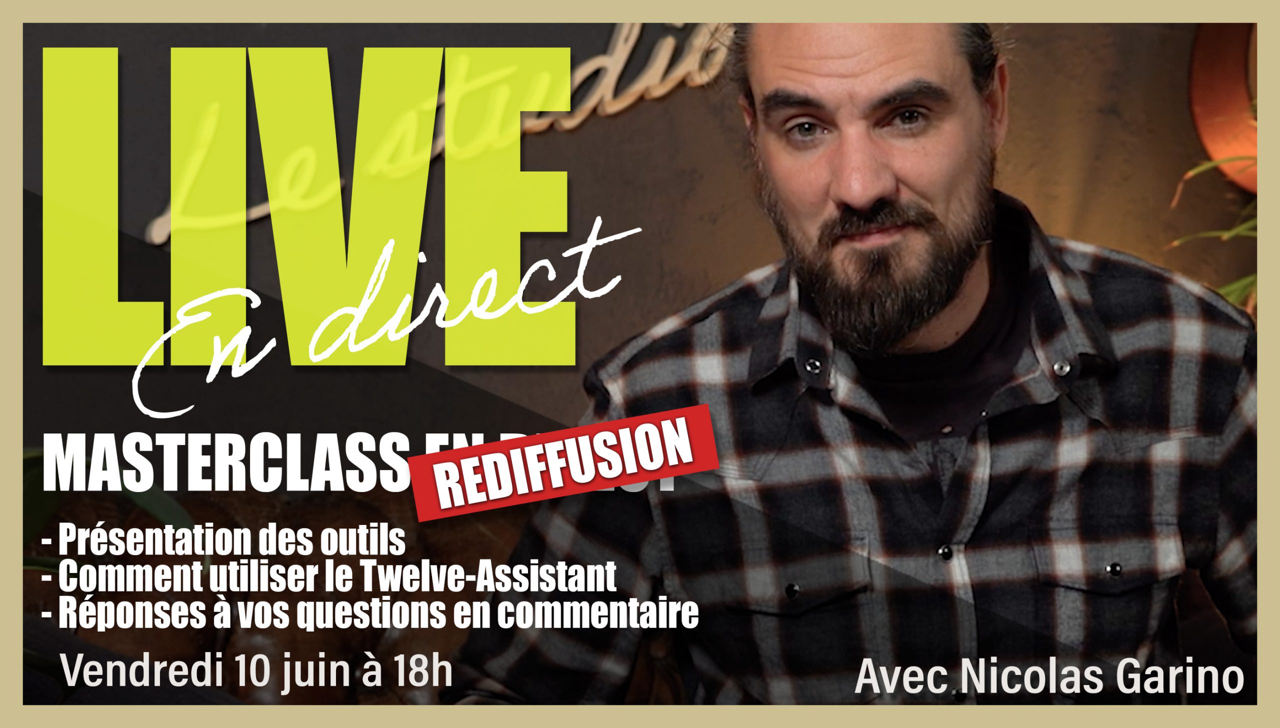 Masterclass en live #1