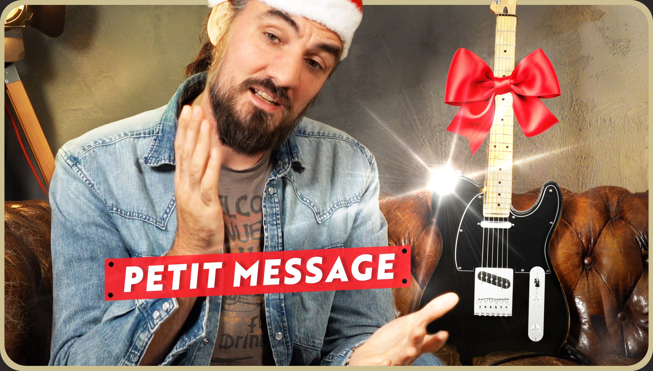 Cadeaux de Noël – Je t’invite sur la chaine – Guitare à gagner – Seb et Le Studio – Nouveautés…